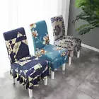 Modern Dining Chair Covers Restaurant Universal Elasticity Jacquard Geometry