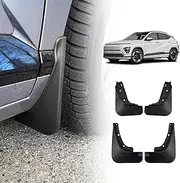BestEvMod Mud Flaps Splash Guards Compatible with KONA EV Electric 2024 Accessories Splash Fender Dirt Protection Set of 4 No Need to Drill Holes