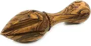 Handmade Lemon Citrus Juicer Reamer - Solid Piece of Dark Grain Olive Wood