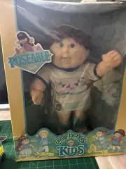 Cabbage Patch Kids 16” “Brian” Soft VINTAGE Doll By Hasbro,Original Box(READ)