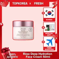 在飛比找蝦皮商城精選優惠-Fresh Rose 深層補水面霜 50ml TOPKORE