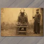 FLATCARD Weird Creepy Executioner Masks Metal Cult Unusual Scary Torture Device