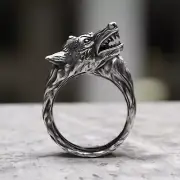 Double Wolf Head Ring 925 Sterling Silver | Handmade Wolf Pack Band