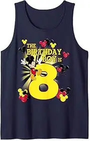 [Disney] Mickey And Friends Mickey 8th Birthday Boy Tank Top