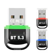 Mini USB Bluetooth 5.3 Adapter Downward Audio Receiver For A2DP HSP AVRCP HID j
