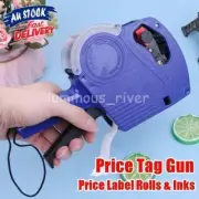 NEW Price Tag Gun Labeller Pricing Machine Kit Labels and Inks Roller MX-5500