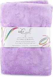 Curly Girl, Curly Hair Towel, Large Microfiber 22" x 39", Super Absorbent