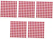 BIUDECO Nail Display Holder Tape 500 Pieces Nail Art Stickers Easy to Use Manicure Display Board Tape
