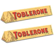 904884 2 X 100G BLOCK TOBLERONE SWISS MILK CHOCOLATE WITH HONEY & ALMOND NOUGAT