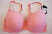 CITY CHIC Bra Plus Size 16E / 38E T-Shirt Bra Melon Madison Lingerie
