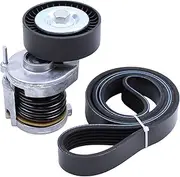 V-ribbed belt tensioner V-belt tensioner V-belt tensioner V-ribbed belt for Passat B7 B6 3C Transporter T4 Shar-an Ti-guan Tour-an Polo 6R Sci-rocco Golf 6 Golf 5 Golf Plus Golf 3 Je-tta Lupo Ven-to
