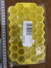 Ice Cube Tray Honeycomb Shape 37 Cubes Silicone Frozen Ice Mold Maker Tool