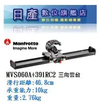 在飛比找Yahoo!奇摩拍賣優惠-【日產旗艦】Manfrotto MVS060A 391RC2