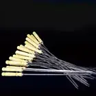 25 Pcs Metal Grilling Skewers Barbecue Stick Reusable Kabob Sticks
