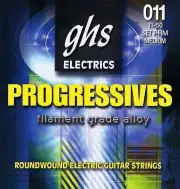 GHS PRM Progressives Electric Guitar Strings; gauges 11-50