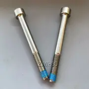 2pcs M9 x 1.25 x 70 Titanium Ti Screw Bolt Allen Hex Socket Cap Head +ThreadLock