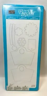 Stampin Up! Sizzix Big Shot Bigz XL BASKETS & BLOOMS Paper Cutting Die