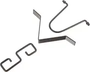 Rain Chain Gutter Adapter Hooks Standard Installation Kit Easy to Assemble for Outdoor Drainage Decor