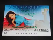 2017 Benchwarmer KATHRYN SMITH Dreamgirls PILLOW TALK Inscriptions Green Auto/3
