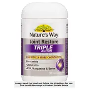 Natures Way Joint Restore Triple Action 120 Tablets