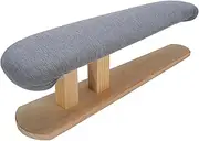Ironing Board, Wooden Base Iron Board, Tabletop Ironing Board Multifunctional Ironing Table Deck for Tailoring Home Laundry Room, Compact and Space Saver