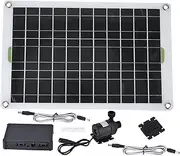 VENEKA 50W Solar Water Pump 800L/H Solar Water Fountain Pump Black Solar Water Pump DC12V for Family Garden Water Fountain Irrigation Pump