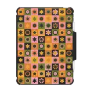 iPad Pro 11-inch (3rd/4th gen) Impact Folio Case Retro Cheery Floral Checks