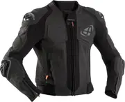 Ixon Vendetta Evo Motorcycle Leather Jacket, black, Size M for Men