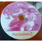 PS2 GAME--.月姬格鬥 逝血之戰再臨 MELTY BLOOD  / 2手