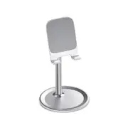 Portable Universal Adjustable Metal Desktop Stand Flat Ipad Mobile Phone With Mini Storage Rack Mounts & Holders