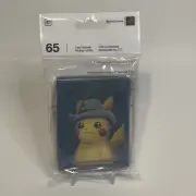 Pokemon Center × Van Gogh Museum: Pikachu With Grey Felt Hat Card Sleeves 65 ct.