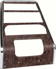 1968 Firebird Center Dash Panel Burlwood w/AC
