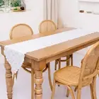 Table Mat Breathable Widely Use Fine Texture Xmas-themed Table Cloth 7 Styles