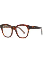 Celine Square-frame Optical Glasses - Red ONE SIZE