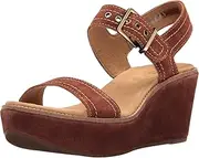 [Clarks] Women's Aisley Orchid Wedge Sandal