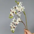 Realistic Artificial Butterfly Orchid Flower Simulation Plant Balcony Decor
