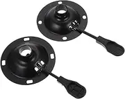 STOBOK 2pcs Chair Base Swivel Plate Office Chair Accessory Easy Installation for Office Home Use Heavy-Duty Replacement for Enhanced Stability and Safety