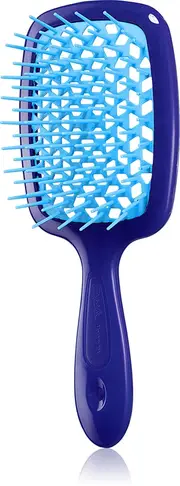 Janeke Superbrush Small small flat brush 17.5 x 7 x 3 cm blue