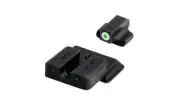 Truglo Tritium Pro Handgun Green Night Sights Set For Kimber Pistols - White Foc