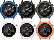 FitTurn Intended for Amazfit GTR 4 Pro/GTR 4 Bumper Case, Series Rugged Case for Amazfit GTR 4 Pro/GTR 4, Military Grade Durable Protective Cover, Flexible Shock Proof (SixColors)