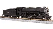 Broadway Limited 7831 N Scale ATSF USRA Heavy Mikado Steam Locomotive #3284