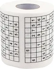 Sudoku Toilet Paper Roll Sudoku Party Supplies Funny Toilet Paper