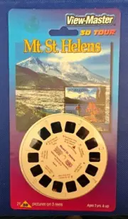 SEALED Mount St. Helens National Volcanic Monument WA view-master 3 Reels Pack