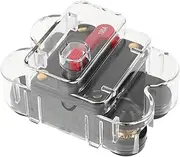 ULTECHNOVO Circuit Breaker Fuse Holder Manual Reset 100a Boat Rv Car Audio System Protection Switch