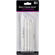 Crafter's Companion Spectrum Noir Pencil Blending Stumps 6/Pkg- , BLNDST
