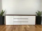 THB-062 Local Make Tassie Oak High Gloss Buffet Sideboard