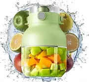 [ZIEEZCYY] Portable Personal Blender, 35oz Shakes & Smoothies, 10 Blades, 70W, USB-C, BPA-Free, Gym, Travel, Camping