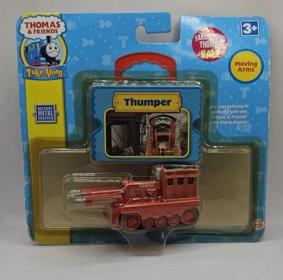 Thomas & Friends Take Along Thumper Die Cast Vehicle & Collector Card New In Box