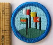 Girl Scout 1980-2001 Junior WORLD NEIGHBORS BADGE Country National Flags Patch