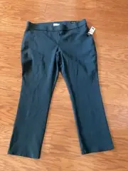 KIM ROGERS CURVY DRESS PANTS SIZE 20W Sits At Waist Stretch Fabric Slim Leg NWT